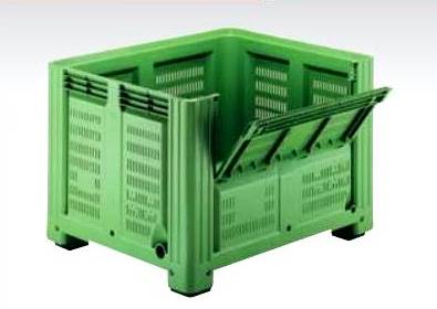 Bigbox 1185 F4A3 zelený, 4N, s výklopným oknem na ds, perforovaný